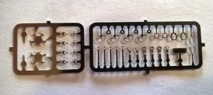 1/43 Accessori Modelcar Photoetched Safety belts Bonnet hooks Rally NO NAME - Zdjęcie 1 z 1