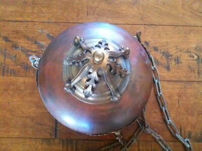 Lámpara Colgante Vintage Cobre y Bronce - Estilo Artes y Manualidades Foto 1 de 4