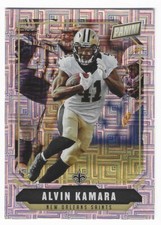2018 PANINI -THE NATIONAL #23 ALVIN KAMARA MOJO PRIZM 23/25 SP SAINTS