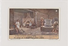 1950s Liebig The Bread Wine and Oil of Rome S1501 French Le Pain #1 z6d