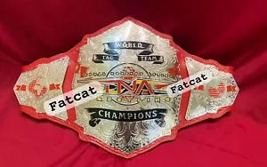 Neu TNA Tag Team Wrestling Championship Gürtel Replica roter Riemen - Bild 1 von 4