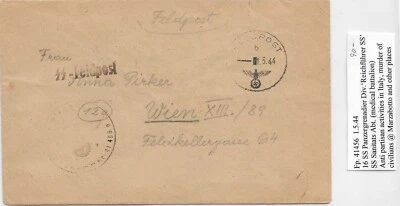 1944 16th SS Panzer Grenadier Div, Batallón Médico SS "Reichführer" (M6944) Foto 1 de 2