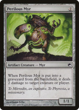 PERILOUS MYR ~mtg NM Scars of Mirrodin Common x4
