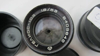 OBIETTIVO  HELIOS -103   53 MM F 1,8 PASSO CONTAX A TELEMETRO - Imagen 1 de 4