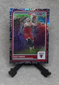ALEX CARUSO 2023-24 NBA Haunted Hoops HOLO SPIDER WEB BLACK PARALLEL Card #116 - Picture 1 of 2