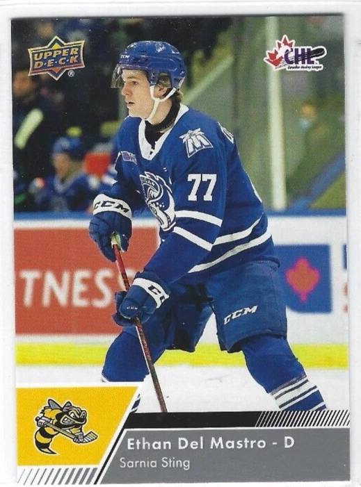 2022-23 Upper Deck CHL #92 Ethan Del Mastro - Image 1 of 1