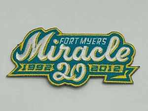 TOPPA MAGLIA FORT MYERS MIRACLE MINOR LEAGUE BASEBALL 2012 20° ANNIVERSARIO - Foto 1 di 5