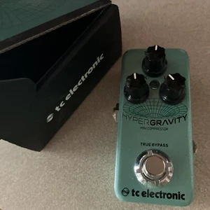 TC Electronic HyperGravity Mini Compressor Guitar Pedal - Picture 1 of 6
