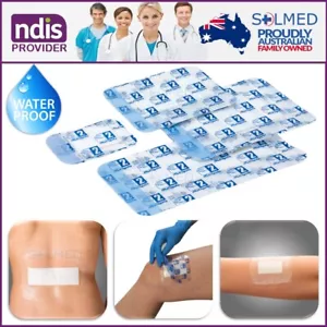 FIRST AID WATERPROOF ISLAND WOUND DRESSING OPSITE TYPE FILM DRESSING TRANSPARENT - Picture 1 of 13