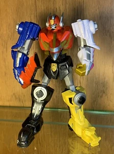 "Figura de acción Power Rangers Retrofire Megaforce Gosei Megazord juguete 5,5"" con espada" - Imagen 1 de 8