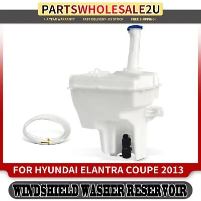 Tanque depósito lavadora parabrisas con bomba y tapa para Hyundai Elantra Coupe 2013 Foto 1 de 4