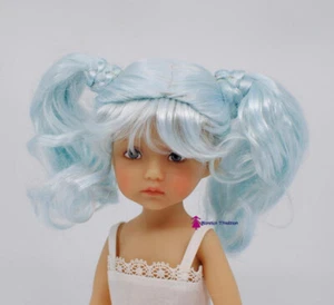 Boneka Sale Wig Cocks With Knot Light Blue Size 6-7inch Boneka, Lil Dreamer - Picture 1 of 4