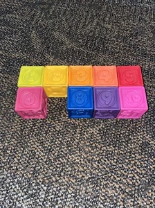 Stacking Blocks Squishy And Makes A Squeak Missing #7 - Picture 1 of 3