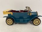 Vintage Tin Wind-Up F-1908 Touring Car 9.5" Made in Japan  Painted Classic Metal