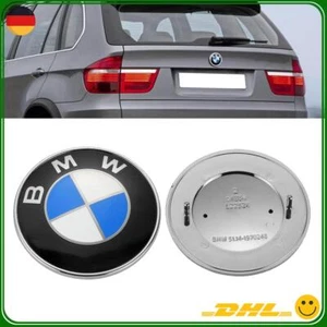 78mm Kofferraum Chrom Hinten Emblem für BMW 51141970248 Heckklappe Abzeichen - Bild 1 von 6