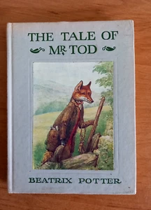 The tale of Mr Tod Beatrix Potter 1912  Frederick Warne 1st edition Acceptable - Picture 1 of 4