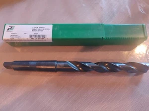 Precision Twist Drill 020054 Tapered Twist Drill Bit Black Oxide 5RG4653501 NEW - Picture 1 of 3