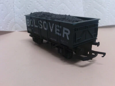 Hornby Railways Bolsover Steel Sided Mineral Wagon Blue #6390 R136 - Image 1 of 4