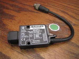 Balluff MiniPro 380mm diffuse 11-30v Photoelectric Sensor BOS 16K-UU-1PD-0.2-S4 - Picture 1 of 6