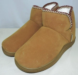 Botas para mujer Muk Luks espuma viscoelástica camello de gamuza polietileno talla 9 EE. UU. - Imagen 1 de 13