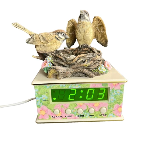 2001 Hour of Power Sparrow's Club Musical Alarm Clock “Dawn is Awaking" Tune Cover