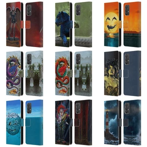 OFFICIAL VINCENT HIE GRAPHICS LEATHER BOOK WALLET CASE FOR SAMSUNG PHONES 1 - Picture 1 of 15