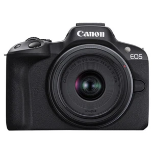 Canon EOS R50 Mirrorless Digital Camera with RF-S 18-45mm IS STM Lens Black - Picture 1 of 12