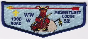 ORDEN DER PFEILKLAPPE - MOSWETUSET - LODGE# 52 - S4 - NOAC 1996 - Bild 1 von 1