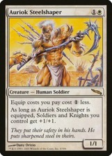 Auriok Steelshaper Mirrodin PLD White Rare MAGIC THE GATHERING CARD ABUGames
