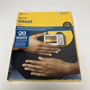 Norton Ghost 10.0 PC CD Save Automatically Back Up Recover Data Files Photos + - Picture 1 of 4