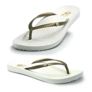 Tiki Girl Thong White Size 9-9.5 - Picture 1 of 1