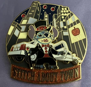 Disney (Lilo &) Stitch NYC WOD Pin LE 750 About Town Limo Jeweled - Picture 1 of 2