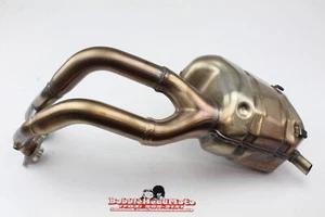 20-22 APRILIA RS660 OEM EXHAUST HEADERS MANIFOLD NEW TAKE-OFF G2 - Picture 1 of 12