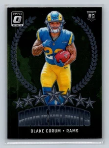 2024 Donruss Optic #16 Blake Corum Rookie Recruits RC NFL Los Angeles Rams - Picture 1 of 2