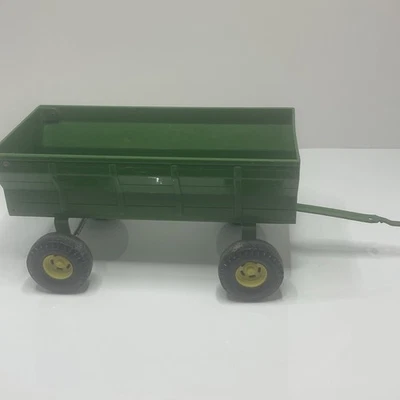 Toy John Deere Ertl Barge Plastic Wagon Trailer - Image 1 of 4