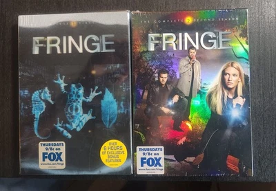 FRINGE DVD SERIES COMPLETE SEASONS 1 & 2   J.J. ABRAMS TV SCI-FI NEW & SEALED - Image 1 of 3