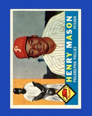 1960 Topps Set-Break #331 Henry Mason EX-EXMINT *GMCARDS* - Image 1 of 2