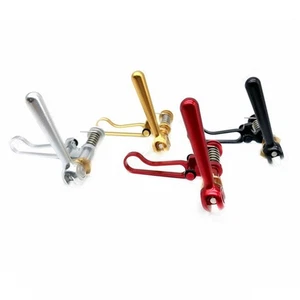 Palanca de abrazadera de tija de sillín QR de liberación rápida de titanio para bicicleta plegable Brompton - Imagen 1 de 22