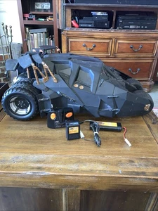 Tyco R/C Batman Begins Batmobile Tumbler 2005 Charger Remote 26.5” Long. Works - Picture 1 of 16