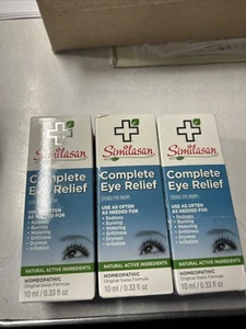 Lot Of 3, Similasan Complete Eye Relief Drops , Lot Of 3 - Picture 1 of 2