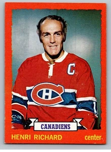 1973-74 Topps Hockey Set-Break #87 Henri Richard Canadiens *WSC* - Picture 1 of 2