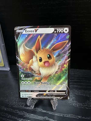 Eevee V SWSH065 SWSH: Sword & Shield Promo Cards Holo - Image 1 of 2