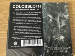 Cd  album - COLOSSLOTH – The Harmony Knife  ( sealed) - Imagen 1 de 2