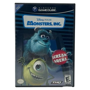 Monsters Inc Scream Arena (Nintendo GameCube) CIB Complete Tested Game w/ Manual - Picture 1 of 4