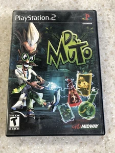 DR MUTO SONY PLAYSTATION 2 PS2 PLAY STATION JUEGO, MANUAL, FUNDA NES HQ - Imagen 1 de 2