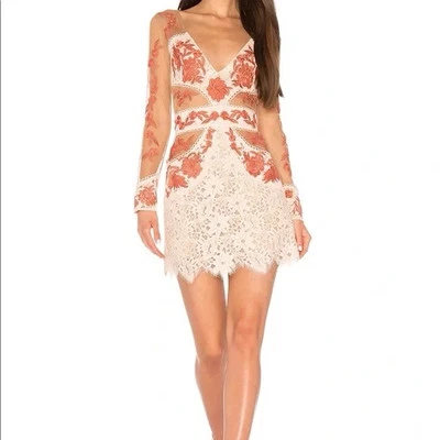 For Love & Lemons Mesh Floral Mini Dress, Size XS - Image 1 of 4