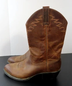 LESEN Ariat Herren 9.5D Sedona 34698 Western Cowboy Braun Leder Stiefel - Bild 1 von 24
