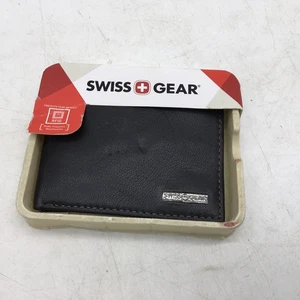 Swiss Gear Men's Wallet, Bi-fold, RFID Protection - Black Open Box 3.5”x4.5” - Picture 1 of 5