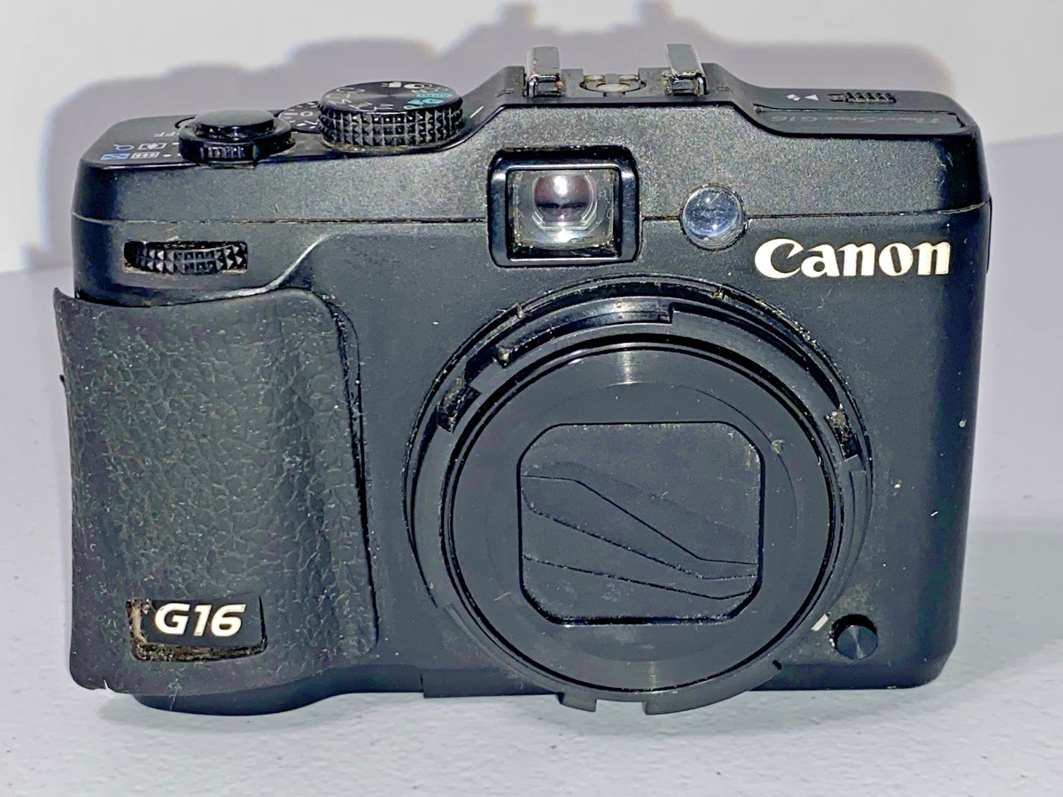 【美品】Canon PowerShot G16 デジタルカメラ Canon PowerShot G16 W. 5x Zoom Lens Made In Japan *plz See The