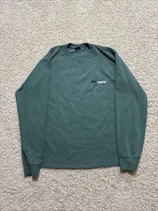 Stussy Shirt Erwachsene Large Langarm Herren Logo Grün Positive Vibrations - Bild 1 von 10
